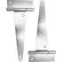 Door hinge T-LINK 200 mm, door, Zn, pack. 2 pcs