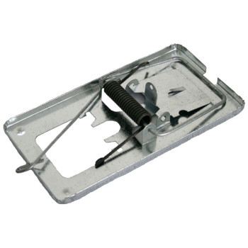 Trap MH5079S, Ironkiller, for mice, sheet metal, 120x65x0.5 mm, pack. 2 pcs