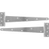Uksehing T-LINK 350 mm, uks, Zn, pakk. 2 tk