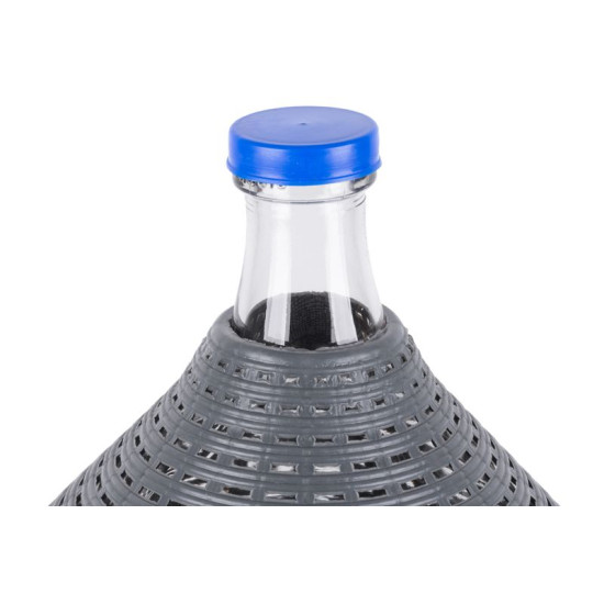 Demijohn Cada Inco 20 lit, glass/plastic, 485x390/305 mm