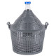 Demijohn Cada Inco 20 lit, glass/plastic, 485x390/305 mm