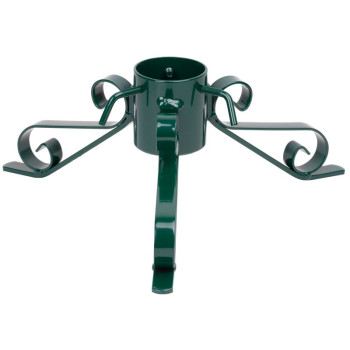 Tree stand Blackbird, green metal