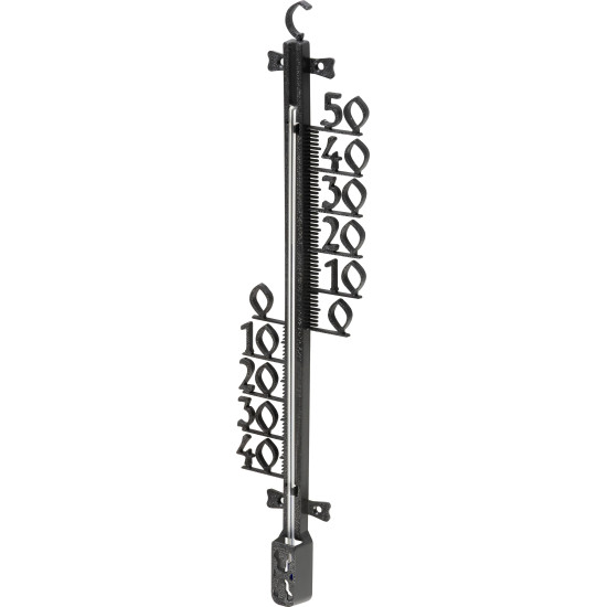 Plastic thermometer TMS-157 Decora, 470x110x25 mm