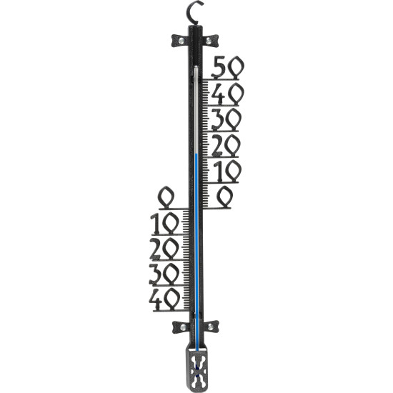 Plastic thermometer TMS-157 Decora, 470x110x25 mm