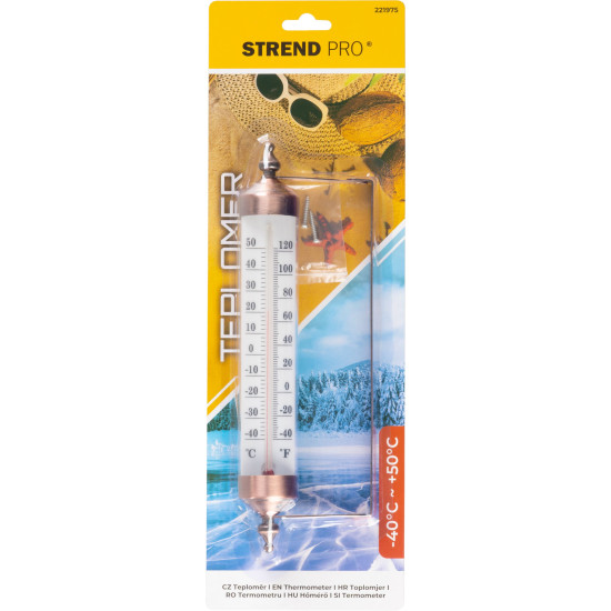Termomeeter Strend Pro TM-183 araabia, 265x80x40, metall