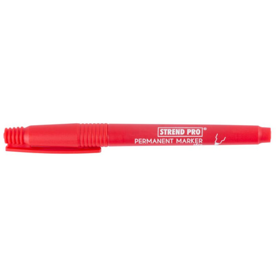 Permanent marker Strend Pro Permanent, thin, 12pcs, red Permanent marker Strend Pro Permanent, thin, 12pcs, red