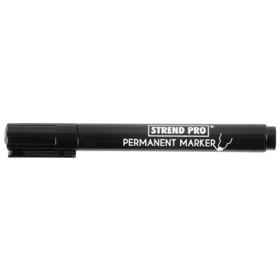Permanent marker Strend Pro Permanent, 12pcs, black Permanent marker Strend Pro Permanent, 12pcs, black