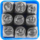 Nummerdamisplokk 6mm 123 (9tk) Nummerdamisplokk 6mm 123 (9tk)