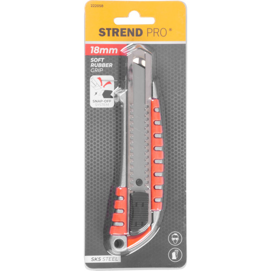 Nuga Strend Pro 18 mm, katkev, Alu/plast Nuga Strend Pro 18 mm, katkev, Alu/plast