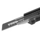 Нож с отламывающимся лезвием Strend Pro Premium, BlackMatt, SoftTouch, 18 мм,  10 шт.