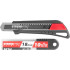 Eemaldatava teraga nuga Strend Pro Premium, BlackMatt, SoftTouch, 18 mm, katkestus, must joon + 10 tk