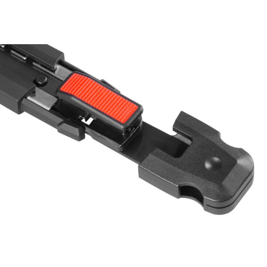 Eemaldatava teraga nuga Strend Pro Premium, BlackMatt, SoftTouch, 18 mm, katkestatav, must joon