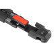 Eemaldatava teraga nuga Strend Pro Premium, BlackMatt, SoftTouch, 18 mm, katkestatav, must joon