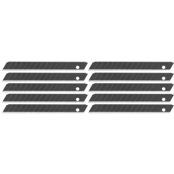 Blade Strend Pro Premium FDB40, BlackMatt, 9 mm, break-off, spare, pack. 10 pcs