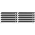 Blade Strend Pro Premium FDB40, BlackMatt, 9 mm, break-off, spare, pack. 10 pcs