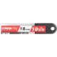 Blade Strend Pro Premium FDB50, BlackMatt, 18 mm, break-off, spare, pack. 10 pcs Blade Strend Pro Premium FDB50, BlackMatt, 18 mm, break-off, spare, pack. 10 pcs