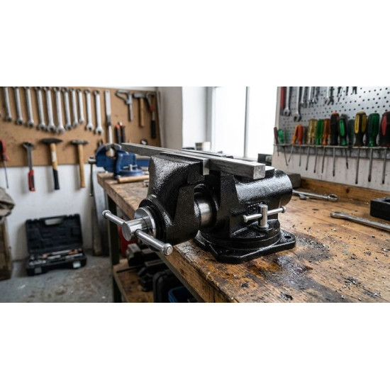 Strend Pro vice, 150 mm, workshop, rotating