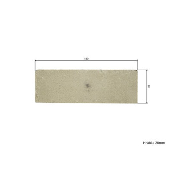 Fireclay 18 x 6 x 2