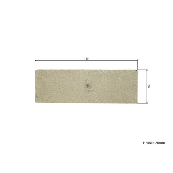 Fireclay 18 x 6 x 2