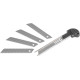 Aluminium snap-off blade knife 18mm Giant, piston-valve control