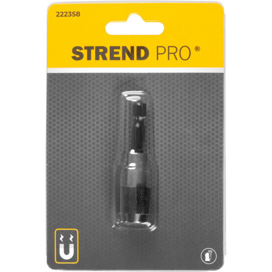 Магнитный держатель бит 60 мм Strend Pro HD1624-03, 1/4" Магнитный держатель бит 60 мм Strend Pro HD1624-03, 1/4"