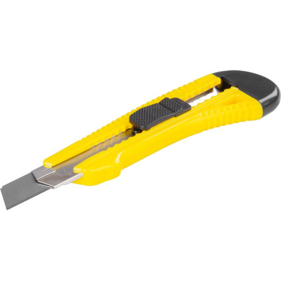 Snap-off blade knife 18mm Strend Pro, piston-valve control