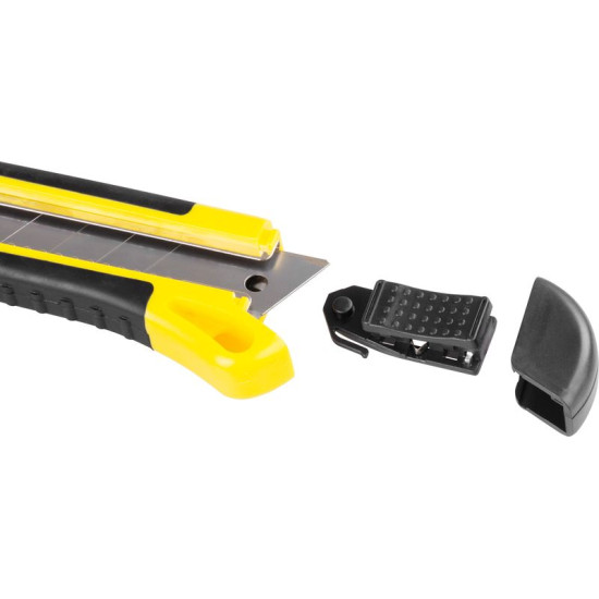 Snap-off blade knife 25mm Giant, piston-valve control