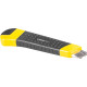 Snap-off blade knife 25mm Giant, piston-valve control