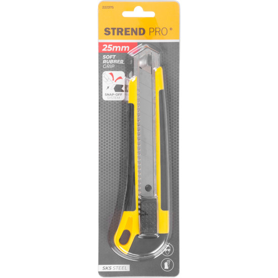Snap-off blade knife 25mm Giant, piston-valve control