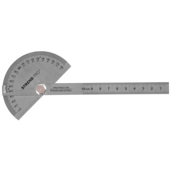 Angle protractor Strend Pro SP-173, INOX