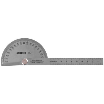 Angle protractor Strend Pro SP-173, INOX