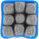 Number punch 3mm 123 (9pcs)