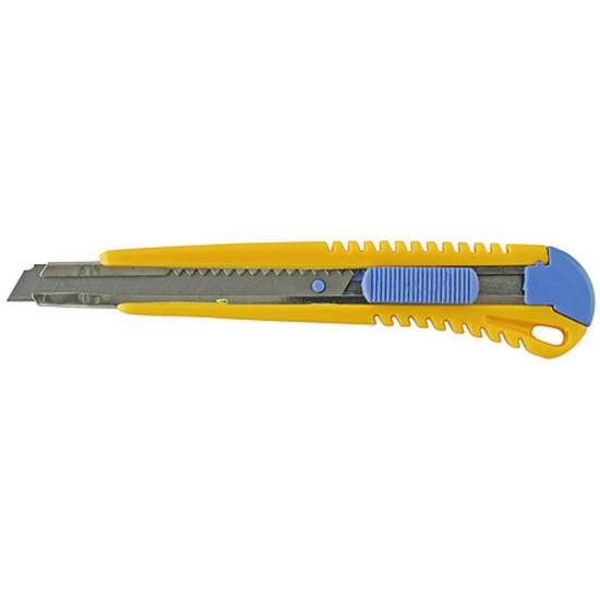 Snap-off blade knife 9mm Giant, piston-valve control