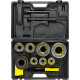 Ratchet pipe threading kit 3/8 - 2 (7pcs) Ratchet pipe threading kit 3/8 - 2 (7pcs)