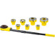 Ratchet pipe threading kit 3/8 - 2 (7pcs) Ratchet pipe threading kit 3/8 - 2 (7pcs)