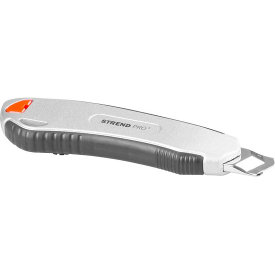 Aluminium snap-off blade knife 18mm Strend Pro, wheel control, AluBody