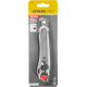 Aluminium snap-off blade knife 18mm Strend Pro, wheel control, AluBody