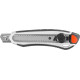 Aluminium snap-off blade knife 18mm Strend Pro, wheel control, AluBody