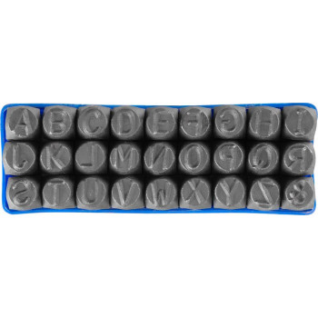 Letter punch 10mm ABC (27pcs)