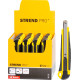 Nuga Strend Pro UKBOX-86-9, 9 mm, äratõmmatav, plastik, Müügikarp 24 tk Nuga Strend Pro UKBOX-86-9, 9 mm, äratõmmatav, plastik, Müügikarp 24 tk