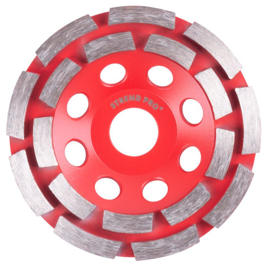 Ketas Strend Pro Premium CGW22, 115 mm, 2 rida, abrasiiv, teemant, betooni jaoks, kaherealine Ketas Strend Pro Premium CGW22, 115 mm, 2 rida, abrasiiv, teemant, betooni jaoks, kaherealine