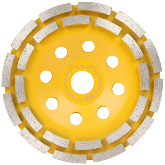 Ketas Strend Pro CGW11, 115 mm, 2 rida, abrasiiv, teemant, betooni jaoks, kaherealine Ketas Strend Pro CGW11, 115 mm, 2 rida, abrasiiv, teemant, betooni jaoks, kaherealine