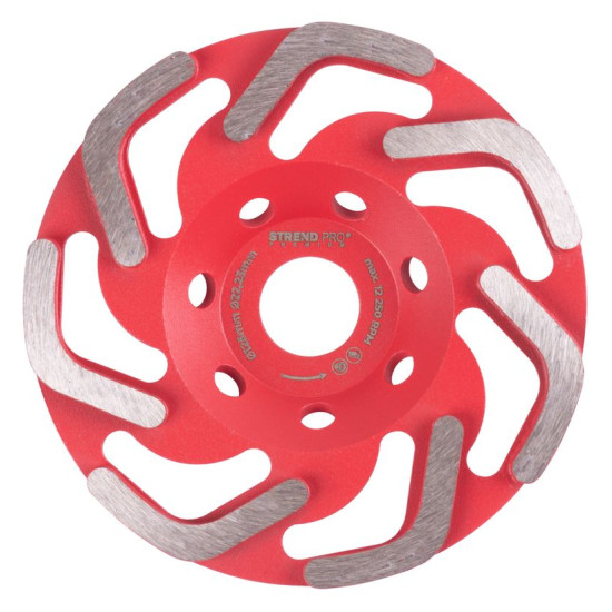 Strend Pro Premium CGW40 ketas, 125 mm, abrasiiv, teemant, betooni jaoks Strend Pro Premium CGW40 ketas, 125 mm, abrasiiv, teemant, betooni jaoks