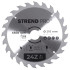 Диск циркулярный Strend рro TсT 210x2,6x30/20 мм 24T, по дереву