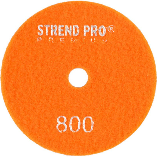Blade Strend Pro Premium P800, 100 mm, polishing, diamond, Velcro, wet polishing grinding