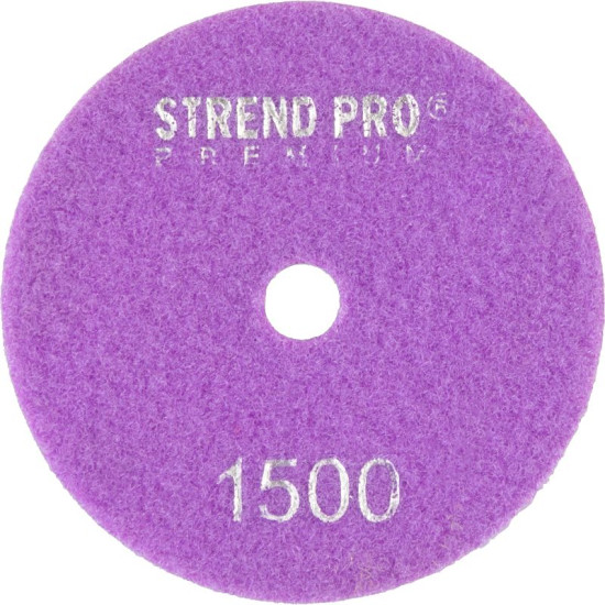 Blade Strend Pro Premium P1500, 100 mm, polishing, diamond, Velcro, wet polishing grinding