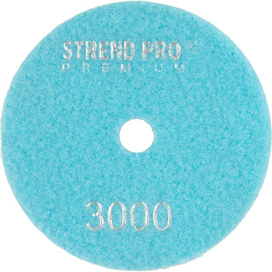 Blade Strend Pro Premium P3000, 100 mm, polishing, diamond, Velcro, wet polishing grinding