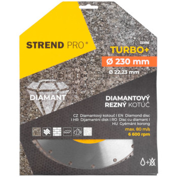 Diamond cutting disc  230 mm Strend Pro, Turbo +