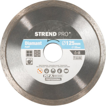 Diamond cutting disc  125 mm Strend Pro,  full