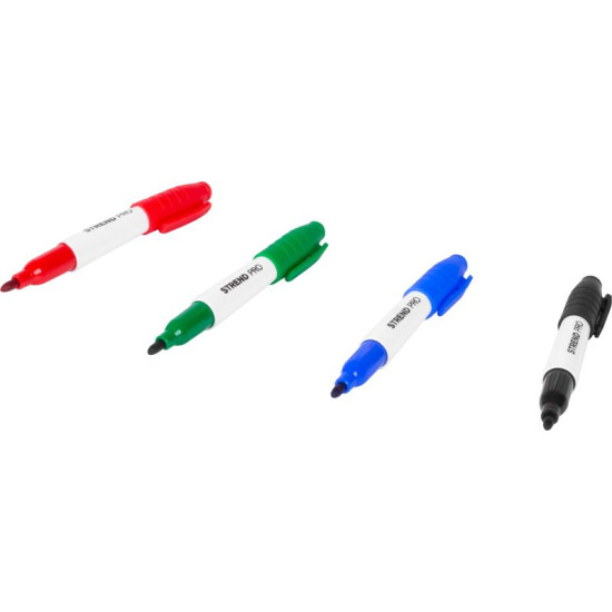 Permanent marker Strend Pro Permanent, color mix, Sellbox 72 pcs Permanent marker Strend Pro Permanent, color mix, Sellbox 72 pcs